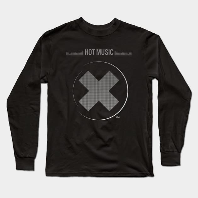 Hot music silver color Long Sleeve T-Shirt by udezigns